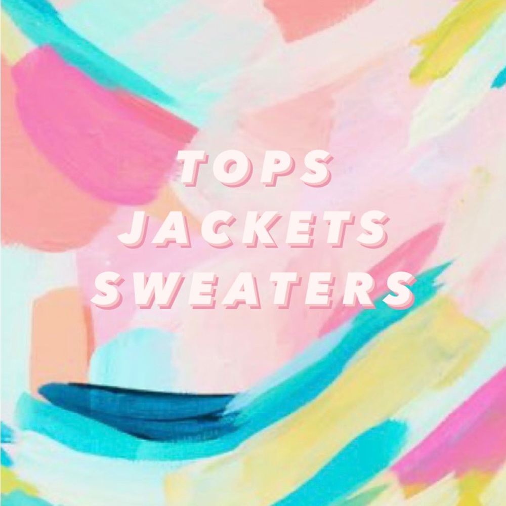 Sweaters, shirts, jackets, ETC